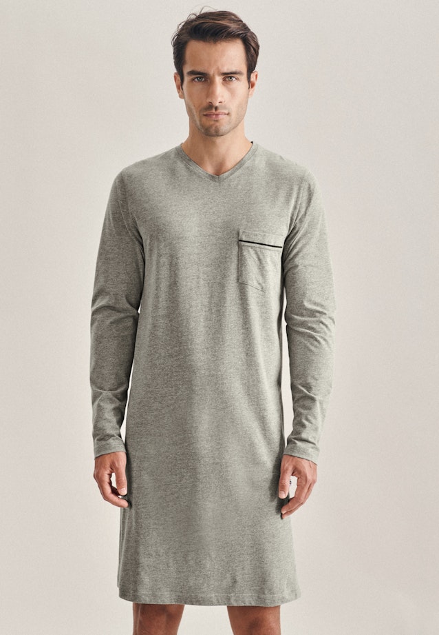 Chemise de nuit Uni in Gris |  Seidensticker Onlineshop