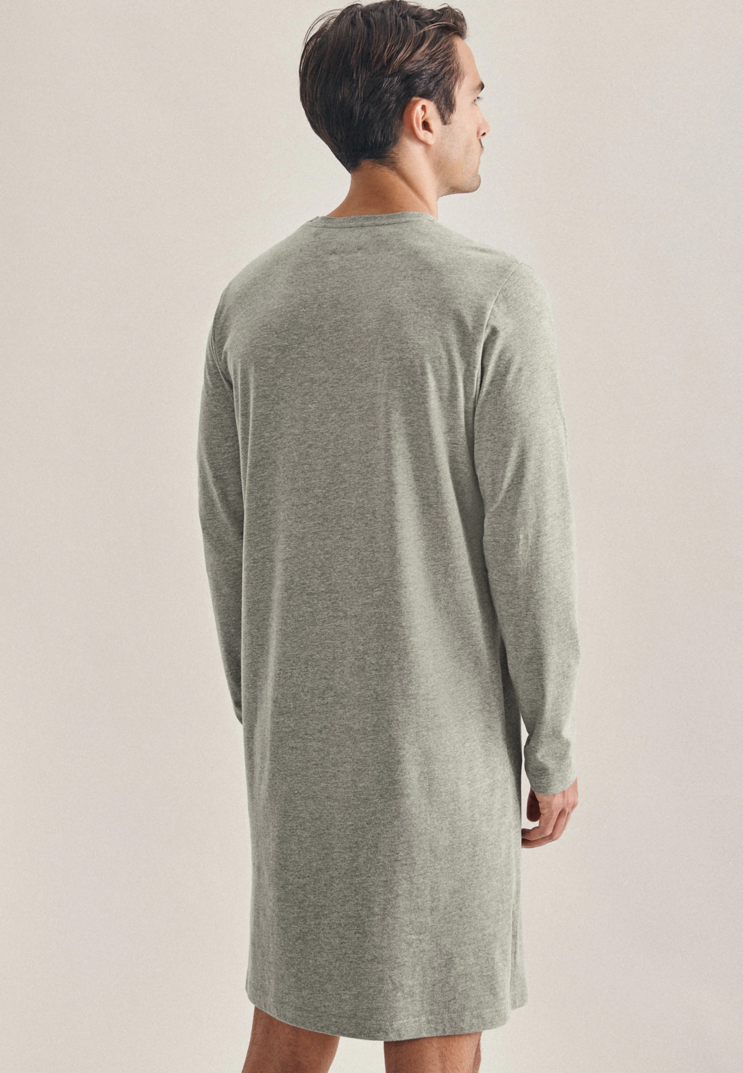 PHINGERIN NIGHT SHIRT NEL OMBRE Grey（PHINGERIN Pajamas – LOVE 