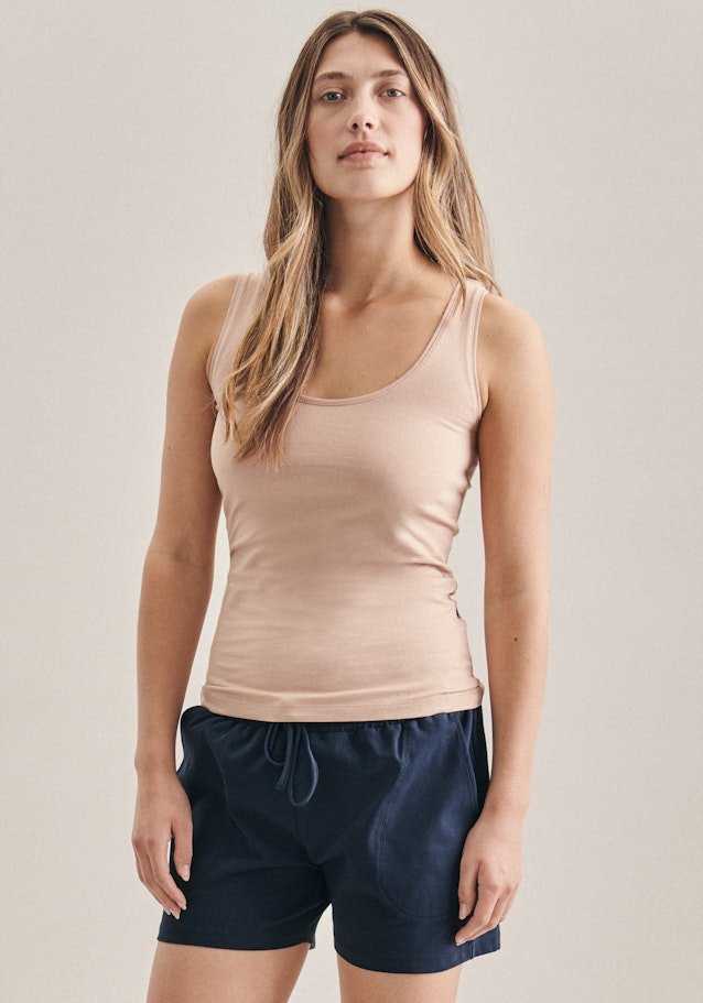 Shorts aus Baumwollmischung in Dunkelblau |  Seidensticker Onlineshop