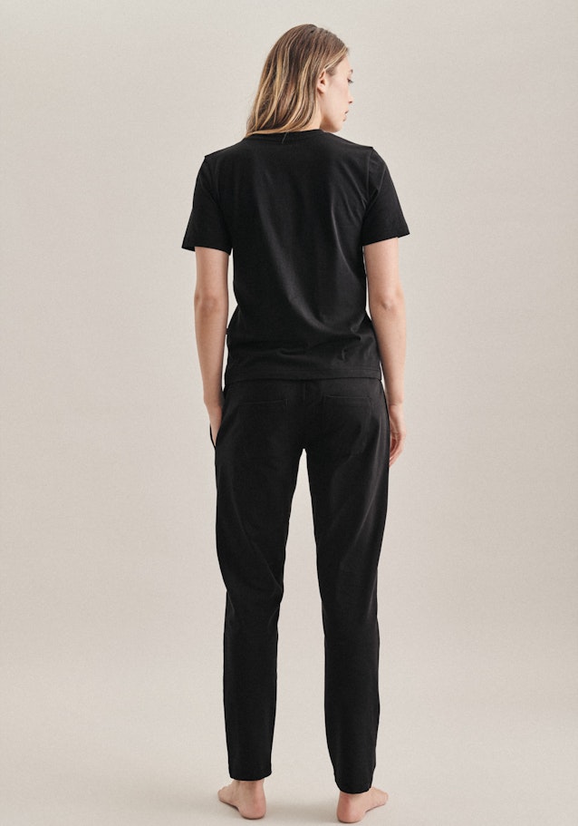 Rundhals Pyjama trousers in Black |  Seidensticker Onlineshop