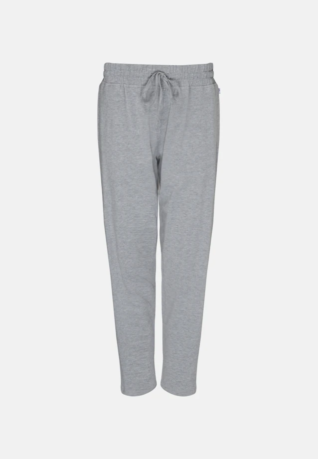 Gerader Schnitt (Normal-Fit) Pyjamahose Uni in Grau |  Seidensticker Onlineshop