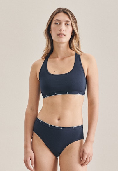 Sports bra Uni in Dark Blue |  Seidensticker Onlineshop