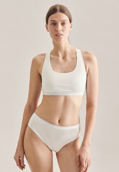 Sports bra Uni in White |  Seidensticker Onlineshop