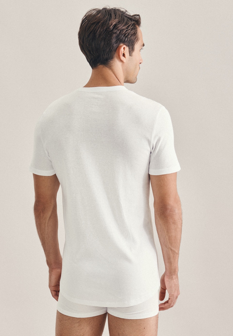 2er-Pack T-Shirt in Weiß |  Seidensticker Onlineshop