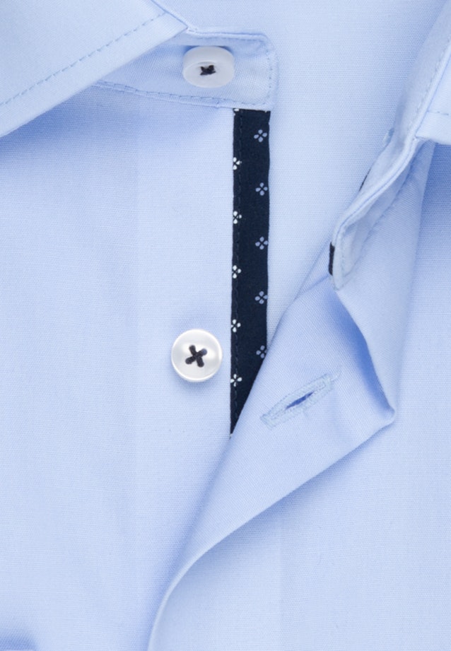 Regular Business Hemd Uni in Mittelblau |  Seidensticker Onlineshop