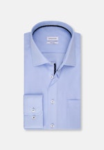 Regular Business Hemd Uni in Mittelblau |  Seidensticker Onlineshop