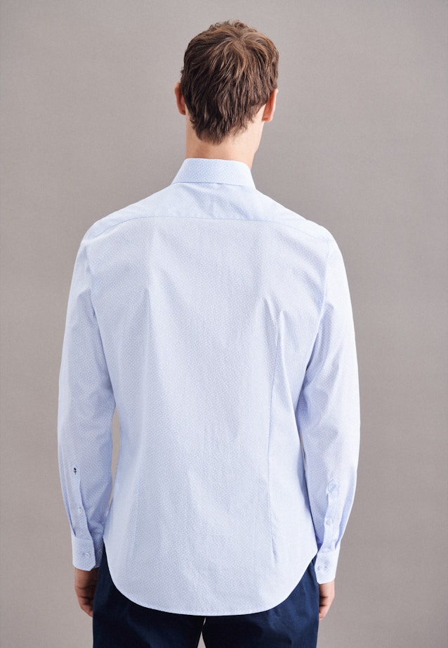 Slim Chemise d'affaires Imprimé in Bleu Clair |  Seidensticker Onlineshop