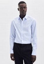 Slim Chemise d'affaires Imprimé in Bleu Clair |  Seidensticker Onlineshop