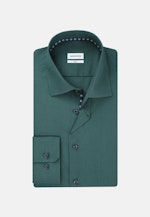 Non-iron Poplin Business Shirt in Slim with Kent-Collar in Green |  Seidensticker Onlineshop