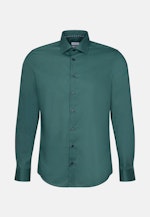 Non-iron Poplin Business Shirt in Slim with Kent-Collar in Green |  Seidensticker Onlineshop