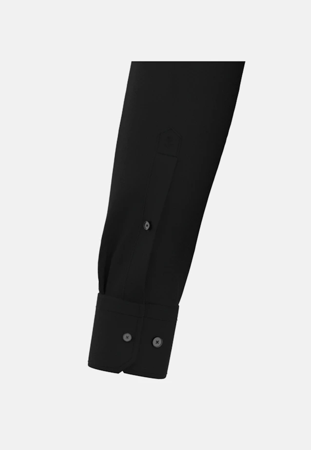 Slim Chemise d'affaires Uni in Noir |  Seidensticker Onlineshop