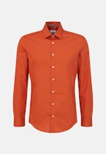 Slim Business shirt Uni in Orange |  Seidensticker Onlineshop