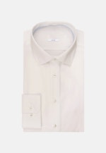 Chemise Business Slim Popeline Col Kent in Blanc |  Seidensticker Onlineshop