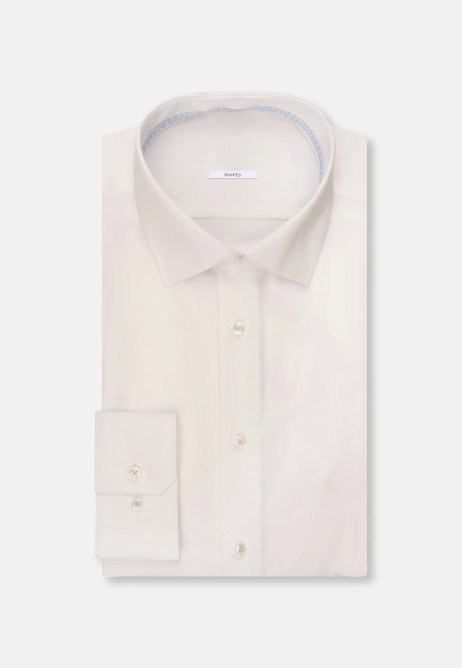 Slim Chemise d'affaires Uni dans Blanc | Boutique en ligne Seidensticker
