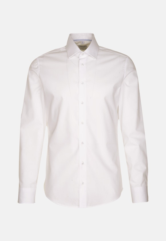 Slim Business Hemd Uni in Weiß |  Seidensticker Onlineshop