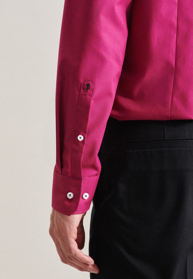 Slim Business Hemd Uni in Rosa/Pink |  Seidensticker Onlineshop