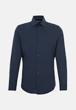 Slim Business shirt Points in Dark Blue |  Seidensticker Onlineshop