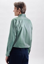 Regular Business shirt Uni in Green |  Seidensticker Onlineshop