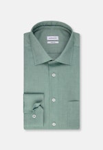 Regular Business shirt Uni in Green |  Seidensticker Onlineshop