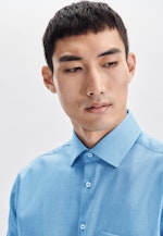 Regular Chemise d'affaires Uni in Turquoise |  Seidensticker Onlineshop