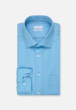 Regular Chemise d'affaires Uni in Turquoise |  Seidensticker Onlineshop