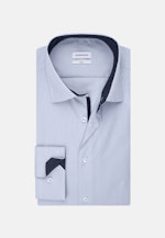 Chemise Business Slim Popeline Col Kent in Bleu Clair |  Seidensticker Onlineshop