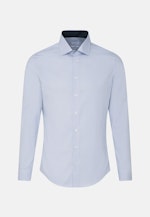 Chemise Business Slim Popeline Col Kent in Bleu Clair |  Seidensticker Onlineshop