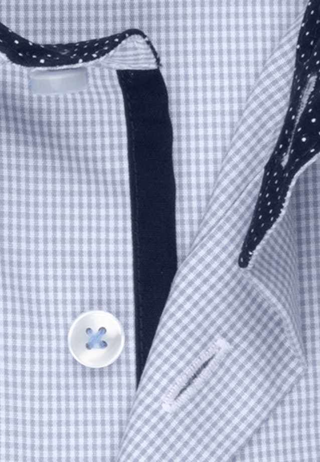 Slim Business Hemd Karo in Hellblau |  Seidensticker Onlineshop
