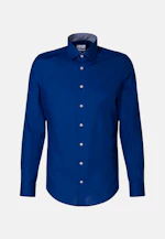 Slim Chemise d'affaires Uni in Bleu Moyen |  Seidensticker Onlineshop