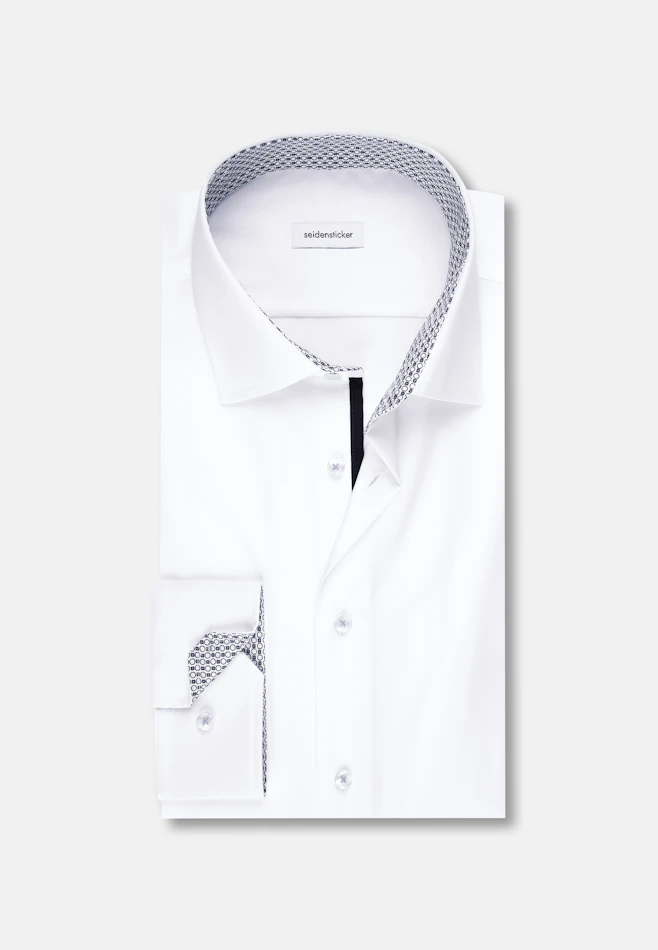 Slim Business shirt Uni in White | Seidensticker online shop