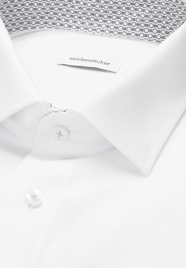 Slim Business shirt Uni in White |  Seidensticker Onlineshop
