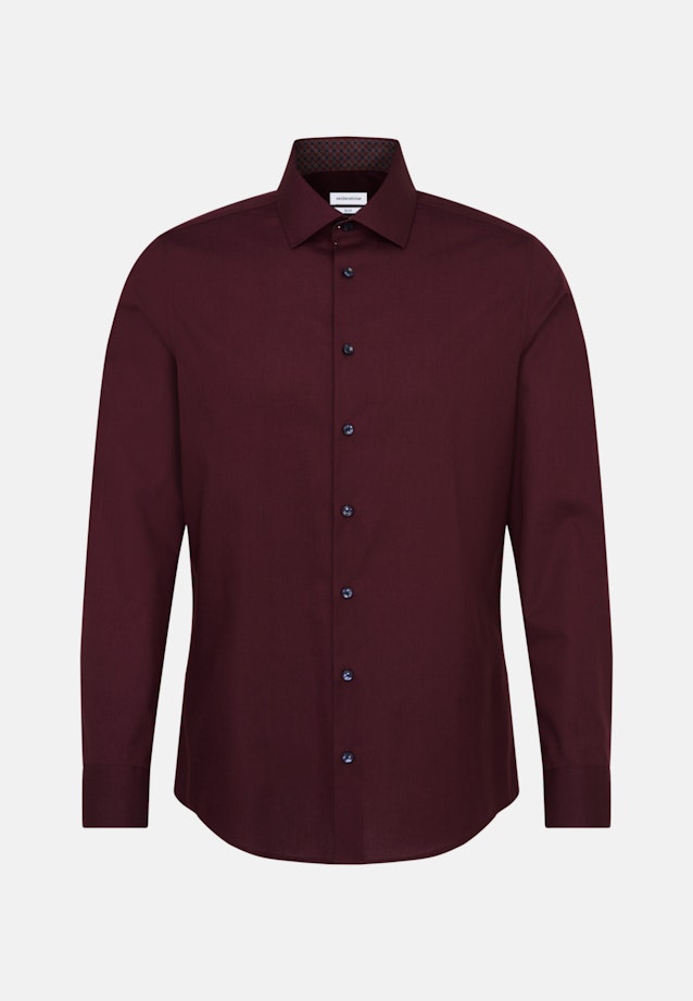 Slim Chemise d'affaires Uni in Rouge |  Seidensticker Onlineshop