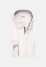 Chemise Business Slim Popeline Col Kent in Blanc |  Seidensticker Onlineshop