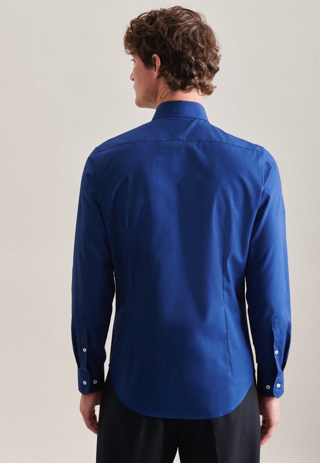 Slim Chemise d'affaires Uni in Bleu Foncé |  Seidensticker Onlineshop