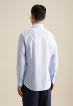 Slim Business Hemd Uni in Mittelblau |  Seidensticker Onlineshop
