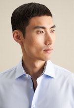 Slim Chemise d'affaires Uni in Bleu Moyen |  Seidensticker Onlineshop