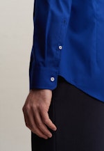 Shaped Business shirt Uni in Medium Blue |  Seidensticker Onlineshop