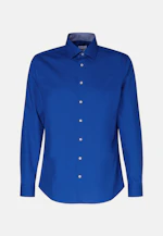 Shaped Chemise d'affaires Uni in Bleu Moyen |  Seidensticker Onlineshop