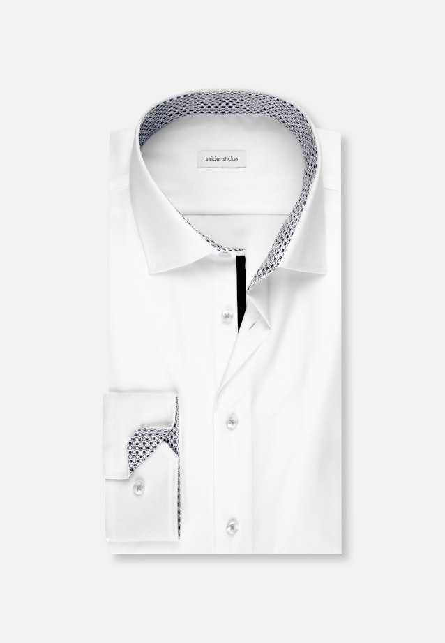 Shaped Chemise d'affaires Uni in Blanc |  Seidensticker Onlineshop