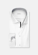 Shaped Business Hemd Uni in Weiß |  Seidensticker Onlineshop