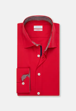Shaped Chemise d'affaires Uni in Rouge |  Seidensticker Onlineshop