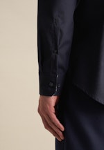 Shaped Business Hemd Uni in Dunkelblau |  Seidensticker Onlineshop