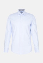 Shaped Chemise d'affaires Uni in Bleu Moyen |  Seidensticker Onlineshop