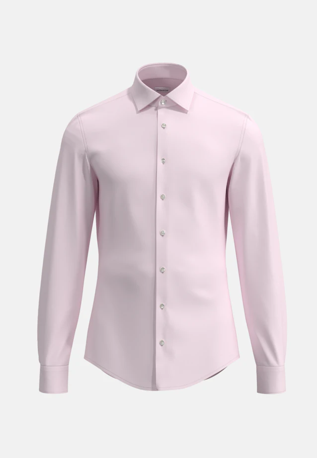 Shaped Business Hemd Uni in Rosa |  Seidensticker Onlineshop