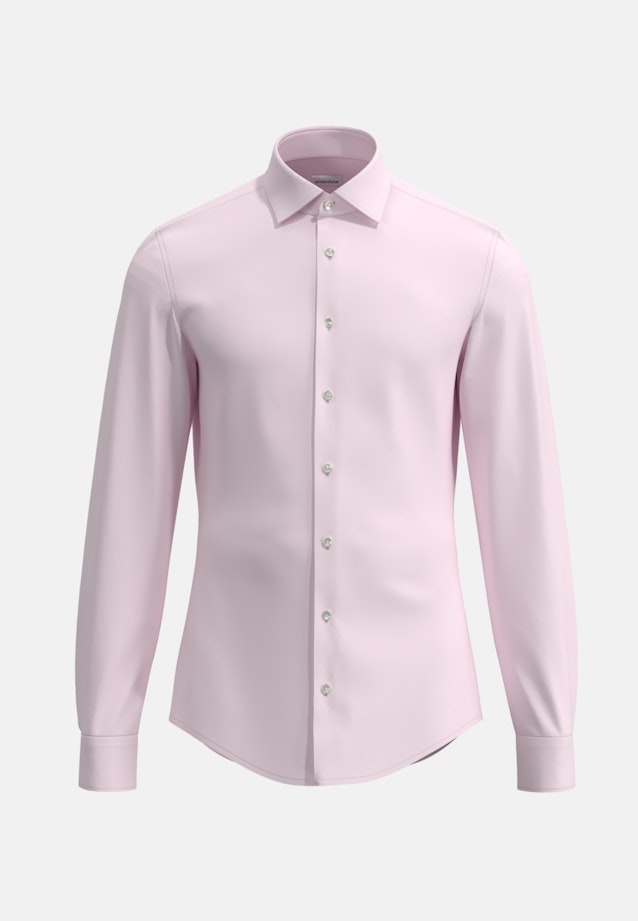 Shaped Business shirt Uni in Pink |  Seidensticker Onlineshop