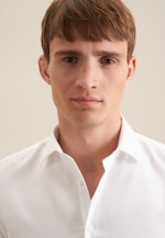 Shaped Business Hemd Uni in Weiß |  Seidensticker Onlineshop