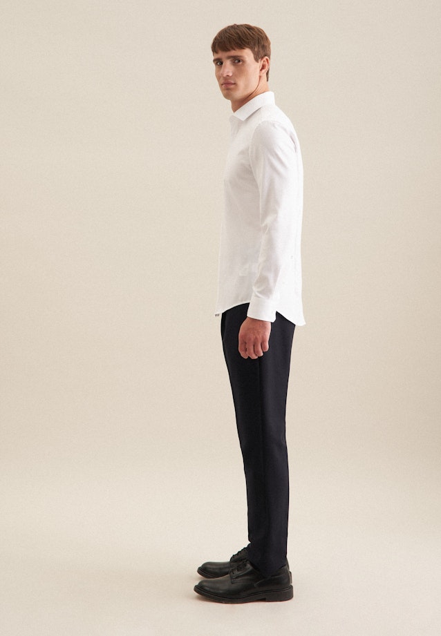 Shaped Chemise d'affaires Uni in Blanc |  Seidensticker Onlineshop