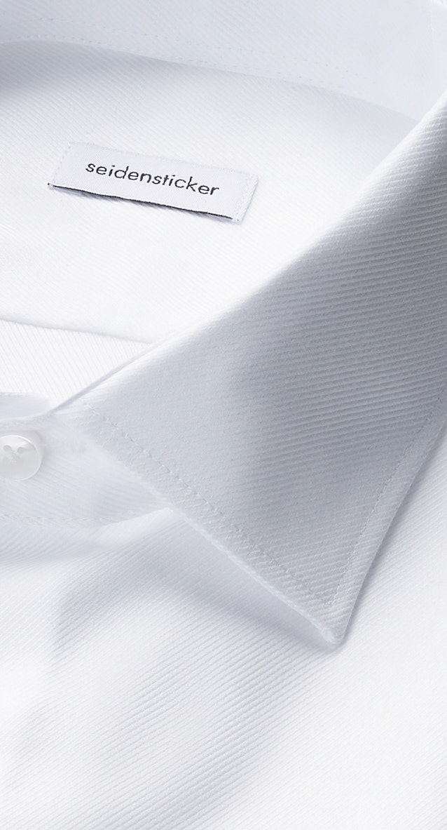 Shaped Business shirt Uni in White |  Seidensticker Onlineshop