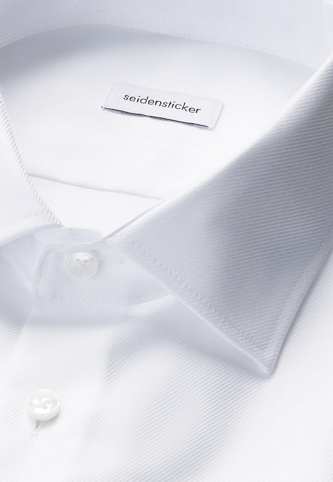 Shaped Chemise d'affaires Uni dans Blanc | Boutique en ligne Seidensticker