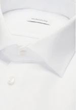 Shaped Business shirt Uni in White |  Seidensticker Onlineshop